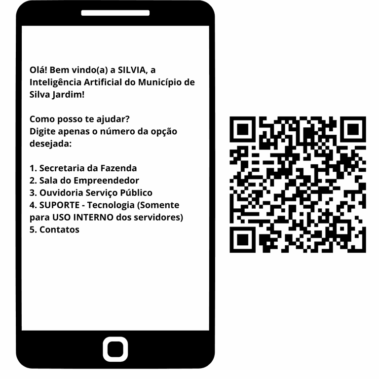 Cópia de Olá! Bem vindo(a) ao WhatsApp da Secretaria da Fazenda de Silva Jardim! 1. Emitir Guias 2. Requerer Isenção de IPTU 3. CompensaçãoRestituição 4. Emitir Nota Fiscal de Serviços Eletrônica .png