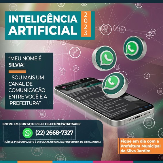 Contato de WhatsApp com a Secretaria Municipal de Fazenda de Silva Jardim/RJ